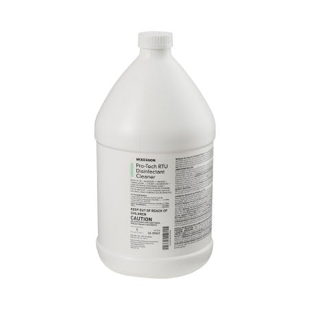 McKesson Pro-Tech Surface Disinfectant Cleaner Ammoniated Liquid 1 gal. Jug Floral Scent NonSterile - M-484483-2404 - Case of 4