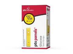 PTS Diagnostics Reagent Test Strip PTS Panel® General Chemistry Glucose For CardioChek® PA Analyzer 25 Tests