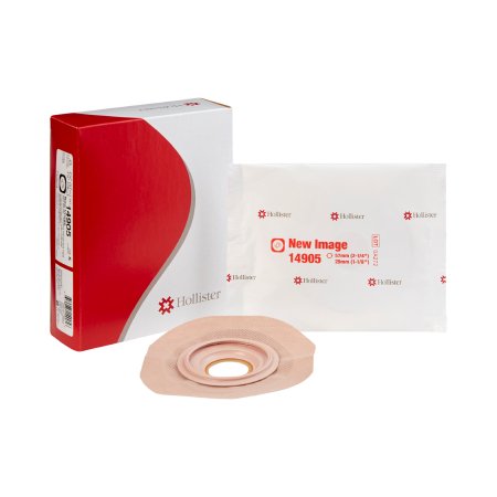 Hollister Ostomy Barrier FlexTend™ Pre-Cut, Extended Wear Adhesive Tape 57 mm Flange Red Code System Hydrocolloid 1-1/8 Inch Opening