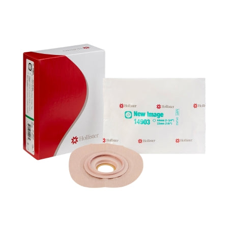 Hollister Ostomy Barrier FlexTend™ Pre-Cut, Extended Wear Adhesive Tape 44 mm Flange Green Code System Hydrocolloid 7/8 Inch Opening