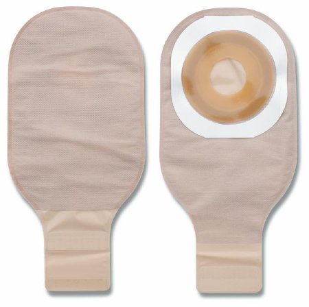 Hollister Colostomy Pouch Premier™ Flextend™ One-Piece System 12 Inch Length 1-1/4 Inch Stoma Drainable Flat, Pre-Cut