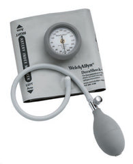 Welch Allyn Aneroid Sphygmomanometer with Cuff DuraShock® 1-Tube Pocket Size Hand Held Small Adult / Child Size 10 Cuff