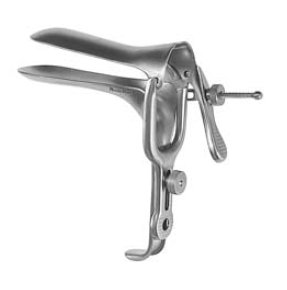 Miltex Vaginal Speculum MeisterHand® Pederson NonSterile OR Grade German Stainless Steel Medium Double Blade Duckbill Reusable Without Light Source Capability - M-486266-3515 - Each