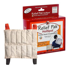 Fabrication Enterprises Moist Heat Therapy Pad Relief Pak® HotSpot® General Purpose Standard Size Fabric Reusable