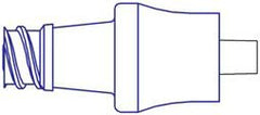 ICU Medical Clave Connector - M-486949-1958 - Case of 100