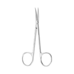 Iris Scissors McKesson Argent™ 4 Inch Length Surgical Grade Stainless Steel Finger Ring Handle Sharp Tip / Sharp Tip - M-487307-4994 - Each