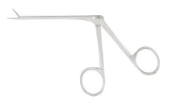 Ear Forceps McKesson Argent™ Hartmann 3-1/2 Inch Length Surgical Grade Stainless Steel NonSterile Finger Ring Handle Serrated Alligator Tip - M-487320-4053 - Each