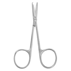 Suture Scissors McKesson Argent™ Spencer 3-1/2 Inch Surgical Grade Stainless Steel Finger Ring Handle Straight Blunt Tip / Blunt Tip - M-487353-4726 - Each