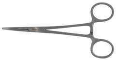 Hemostatic Forceps McKesson Argent™ Crile 5-1/2 Inch Length Surgical Grade Stainless Steel NonSterile Ratchet Lock Finger Ring Handle Curved - M-487380-2979 - Each