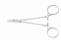 Needle Holder McKesson Argent™ 5 Inch Length Smooth Jaws Finger Ring Handle - M-487442-1518 - Each