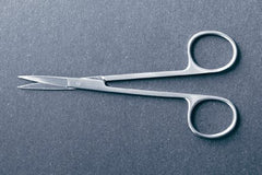 Iris Scissors McKesson 4-1/2 Inch Office Grade Stainless Steel Finger Ring Handle Straight - M-487462-1298 - Each