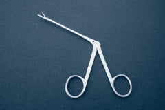 Ear Forceps McKesson Hartmann 3-1/2 Inch Length Office Grade Stainless Steel NonSterile Finger Ring Handle Serrated Alligator Tip - M-487477-3416 - Each