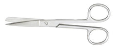 Operating Scissors McKesson 5-1/2 Inch Length Office Grade Stainless Steel Finger Ring Handle Straight Sharp Tip / Sharp Tip - M-487493-2335 - Each