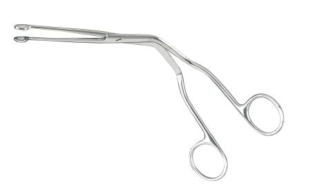 Catheter Forceps McKesson Magill 7 Inch Length Office Grade Stainless Steel NonSterile Finger Ring Handle - M-487497-4375 - Each