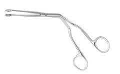 Catheter Forceps McKesson Magill 9 Inch Length Office Grade Stainless Steel NonSterile NonLocking Finger Ring Handle Straight Extra Narrow 0.9 mm Alligator Jaws - M-487499-1112 - Each