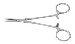 Hemostatic Forceps McKesson Halsted-Mosquito 5 Inch Length Office Grade Stainless Steel NonSterile Ratchet Lock Finger Ring Handle Straight - M-487539-2927 - Each