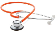American Diagnostic Corp Classic Stethoscope Proscope™ 670 Orange 1-Tube 21 Inch Tube Double-Sided Chestpiece