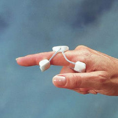 Patterson Medical Supply Extension Finger Splint Rolyan® Sof-Stretch® X-Small Left or Right Hand White