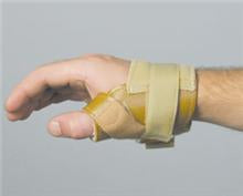 Alimed Thumb Support Freedom® Thumb Stabilizer™ Medium Hook and Loop Strap Closure Left or Right Hand Beige