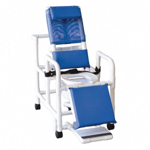 MJM Reclining Shower/Commode Chair