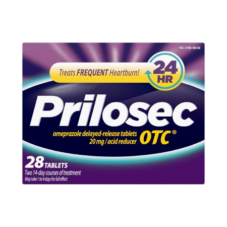 Procter & Gamble Antacid Prilosec OTC® 20 mg Strength Tablet 28 per Box