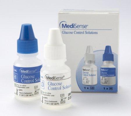 Abbott Blood Glucose Control Solution Precision Glucose, Ketone Testing 2 X 0.5 oz. Level 1 & Level 2