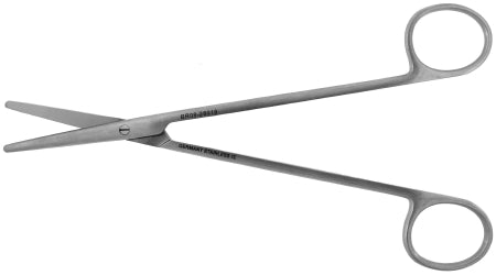 BR Surgical Dissecting Scissors BR Surgical Metzenbaum 5-3/4 Inch Length Surgical Grade Stainless Steel NonSterile Finger Ring Handle Curved Blunt Tip / Blunt Tip - M-492584-2350 - Each