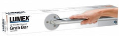 Graham-Field Wall Grab Bar Chrome Finish Knurled Steel