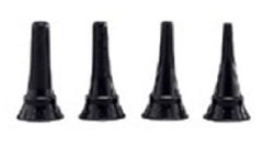 Welch Allyn Ear Speculum Tip Set Round Tip Stainless Steel 2, 3, 4, 5 mm Reusable
