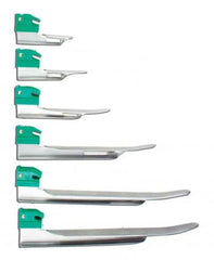 Sun Med Laryngoscope Blade GreenLine® Miller Type Size 2 Child