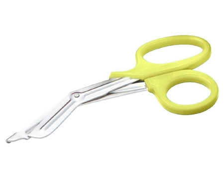 American Diagnostic Corp Utility Shears Medicut™ Neon Yellow 7-1/4 Inch Length Stainless Steel / Polypropylene NonSterile Finger Ring Handle Angled Blunt Tip / Blunt Tip - M-494255-3965 - Each