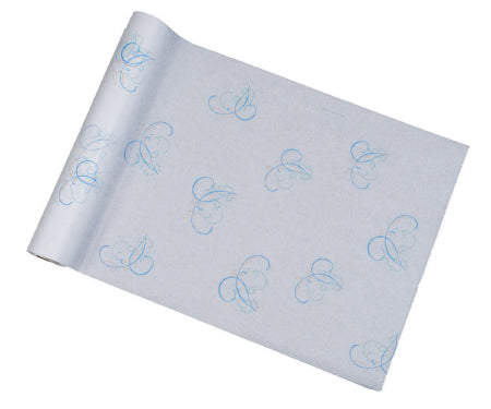 Table Paper McKesson Brand 18 Inch Print (Pastel Vines) Crepe