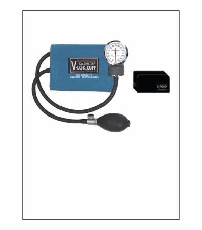W.A. Baum Aneroid Sphygmomanometer with Cuff Baumanometer® 2-Tube Pocket Size Hand Held Child Small Cuff