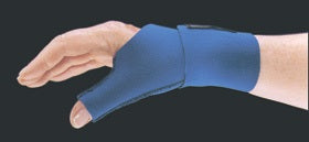 Alimed Wrist / Thumb Support AliMed® Neoprene Left or Right Hand Royal Blue Small / Medium