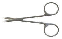 BR Surgical Tenotomy Scissors BR Surgical Stevens 4-1/4 Inch Length Surgical Grade Stainless Steel NonSterile Finger Ring Handle Straight Blunt Tip / Blunt Tip - M-494848-2003 - Each