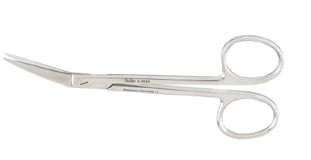 Miltex Plastic Surgery Scissors Miltex® Wagner 4-3/4 Inch Length OR Grade German Stainless Steel NonSterile Finger Ring Handle Angled Blade Sharp Tip / Sharp Tip - M-495124-1691 - Each