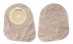 Hollister Colostomy Pouch Premier™ One-Piece System 7 Inch Length 1-3/16 Inch Stoma Closed End Pre-Cut