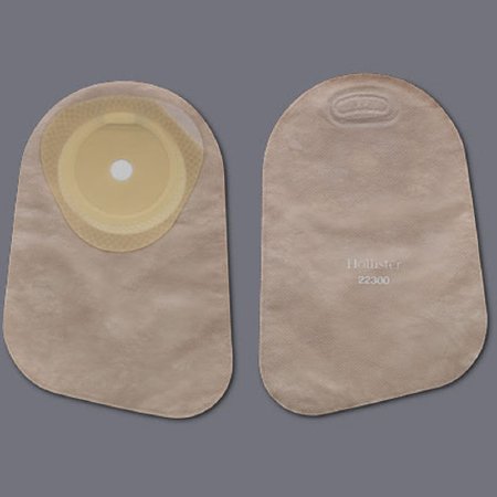 Hollister Colostomy Pouch Premier™ One-Piece System 9 Inch Length 5/8 to 2-1/8 Inch Stoma Closed End Trim To Fit