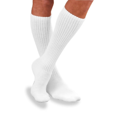 BSN Medical Diabetic Compression Socks JOBST® Sensifoot™ Knee High Large White Closed Toe