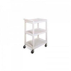 Welch Allyn Utility Cart Polyethylene 17.25 X 26.75 X 39.25 Inch Beige 15 X 24 Inch Shelves