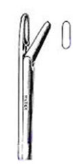 Forceps Miltex® Takahashi 4-1/2 Inch Length OR Grade German Stainless Steel NonSterile NonLocking Spring Handle Angled Angular Tip