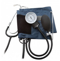 American Diagnostic Corp Aneroid Sphygmomanometer Combo Kit Pocket Style Hand Held Size 12 Nylon Cuff 22 Inch Stethoscope Tube Diaphragm Only Stethoscope