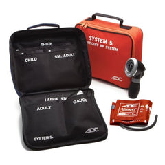 American Diagnostic Corp Aneroid Sphygmomanometer Plus 5 Cuffs System 5® 1-Tube Handheld Small Adult / Child Multi Cuff Pack