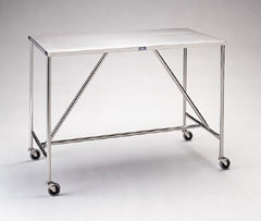 Pedigo Products Instrument Table 48 X 20 X 34 Inch Stainless Steel 1 Shelf
