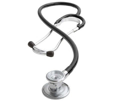American Diagnostic Corp Sprague Stethoscope Adscope® Black 1-Tube 22 Inch Tube Double-Sided Chestpiece