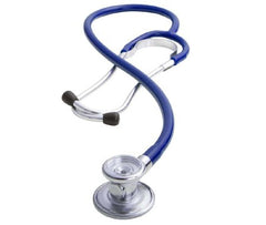 American Diagnostic Corp Sprague Stethoscope Adscope® Royal Blue 1-Tube 22 Inch Tube Double-Sided Chestpiece