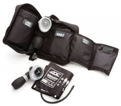 American Diagnostic Corp Aneroid Sphygmomanometer Plus 3 Cuffs Multikuf™ 1-Tube Handheld Small Adult / Child Multi Cuff Pack