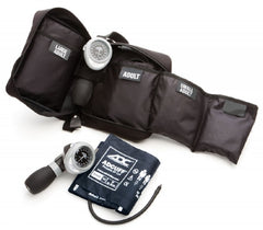 American Diagnostic Corp Aneroid Sphygmomanometer Plus 3 Cuffs Multikuf™ 1-Tube Handheld Small Adult / Child Multi Cuff Pack