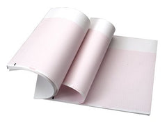 Welch Allyn ECG Recording Paper Welch Allyn® Thermal Paper 5-1/2 X 8-1/2 Inch Z-Fold Red Grid