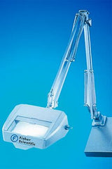 Fisher Scientific Magnifying Lamp Incandescent Desk Mount White 60 W